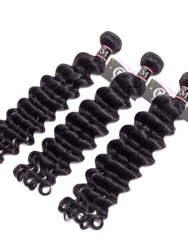 Loose Deep Wave Bundles 1/3/4Pcs Natural Color Hair Extensions - Image 5