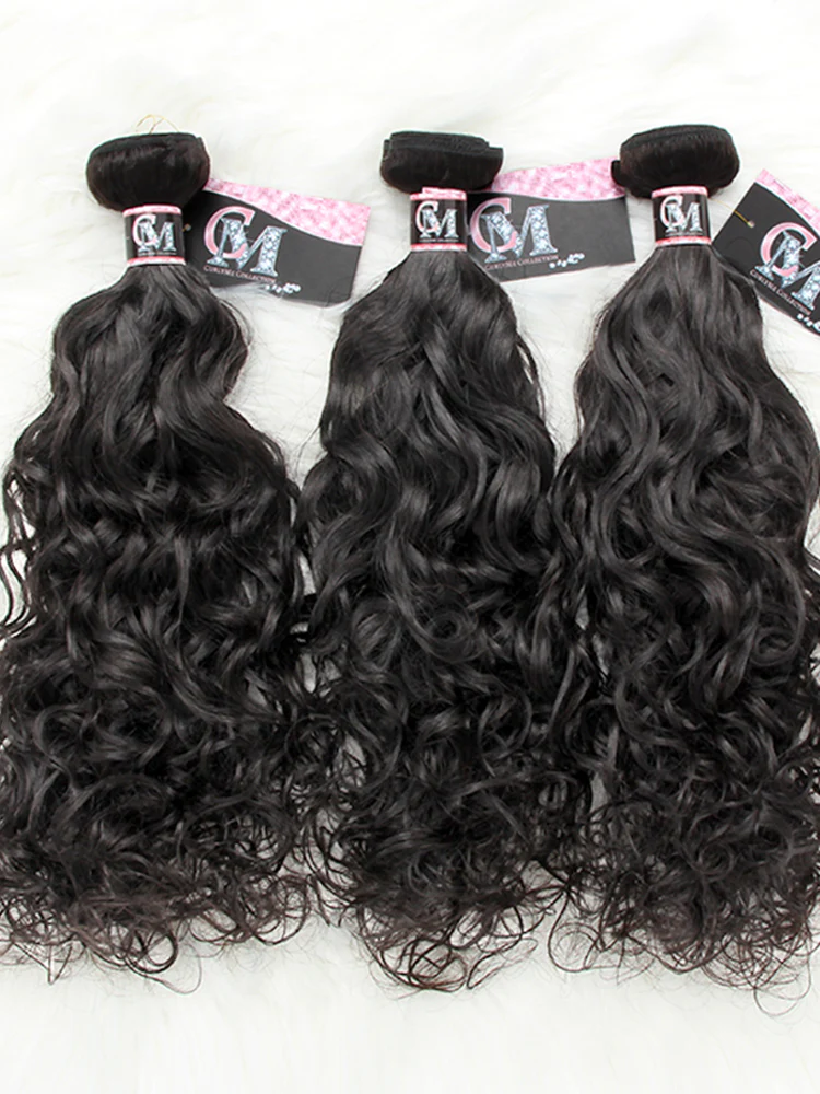 Natural Wave Virgin Hair Bundles 1/3/4Pcs Black Hair Extensions - Image 4