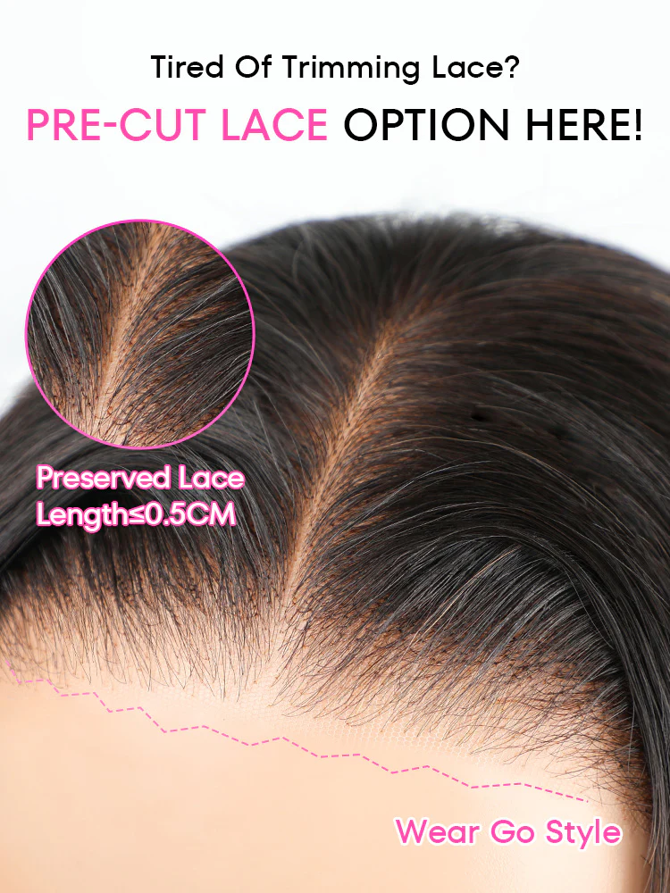 CurlyMe Pre Cut 13x4 HD Lace Kinky Curly Wear Go Glueless Wig Human Hair Wigs - Image 8