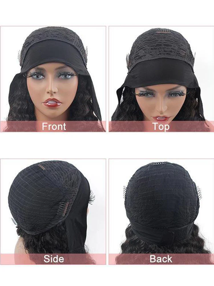 CurlyMe Throw And Go Kinky Curly Headband Wig Glueless No Lace - Image 11